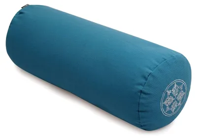 Produktbild von Yoga-Bolster rund - Vintage - Organic Baumwolle (62 x 21.5 x 21.5 cm)