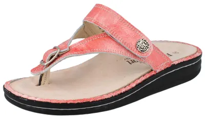 Produktbild von FINN COMFORT Alexandria Soft Damen Zehenstegpantolette coralle  - Größe: 36