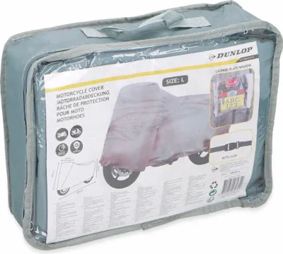 Immagine prodotto di Dunlop - telo coprimoto, taglia L, in materiale resistente