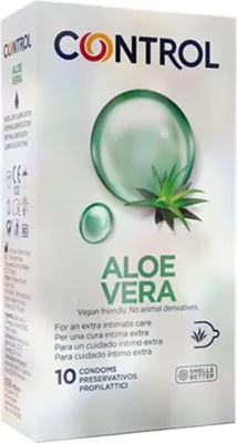 Image de Control - Préservatifs À L'aloe Vera 10 Unités