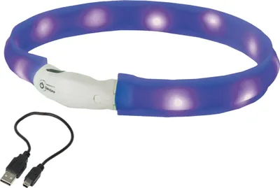 Produktbild von Nobby LED Leuchtband breit "VISIBLE" blau; S: 25 mm; 40 cm