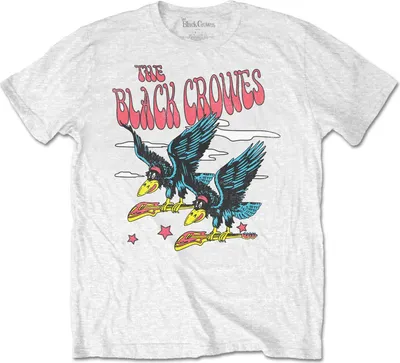 Obrázek produktu pro The Black Crowes - Tričko pro muže RO3473 (L) (Weiß)