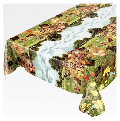 Produktbild von Wachstuchtischdecke 180 x 140 cm für Landhausstil