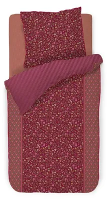 Produktbild von PIP STUDIO Flora Bangalore Bettwäsche dark pink 135x200cm (1 Stück)