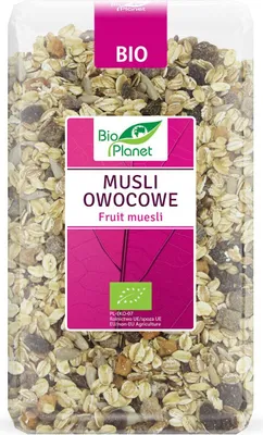 Produktbild von -FRUCHTMUSLI 600 g –  PLANET