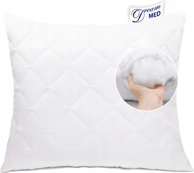 Obrázok produktu pre HRUBÝ ANTIALERGICKÝ SPÁNKOVÝ VANKÚŠ 50x60 prešívaný 95°C KOMFORTNÝ