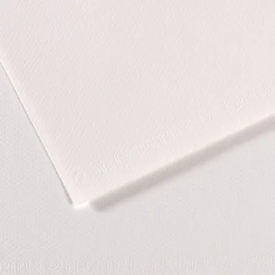 Produktbild von Canson Mi-Teintes, farbiges Papier aus gefärbter Zellstoffbasis, 160 g/m², Weiß (Weiß - 335)