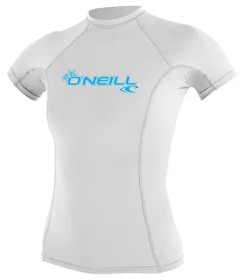 Produktbild von O´neill Wetsuits Basic Skins Kurzarm-t-shirt Weiß L Frau Weiß L