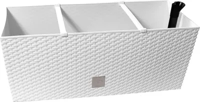 Produktbild von Prosperplast Terra Rato Rectangular 30l 60x25x24 Cm Blumenkasten Weiß Weiß One Size