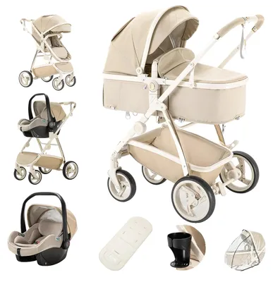 Obrázek produktu pro Nosítko pro děti, 3 v 1,Polyuretankůže, 808B-KHAKI