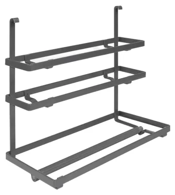Image de Porte-rouleau de cuisine Titane