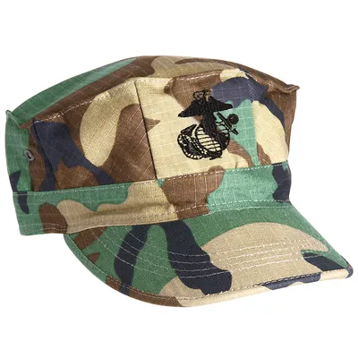 Produktbild von MFH US Cap, "USMC", Rip Stop, Marine-Corps-Druck, woodland
