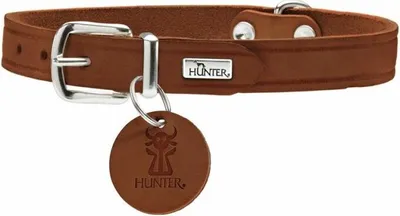 Produktbild von HUNTER Halsband Aalborg M (52), cognac