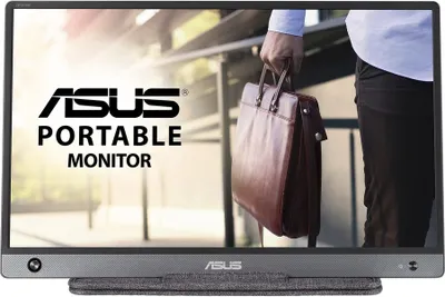 Produktbild von ASUS MB16AH, 39,6 cm (15.6"), 1920 x 1080 Pixel, Full HD, 5 ms, Schwarz, Grau