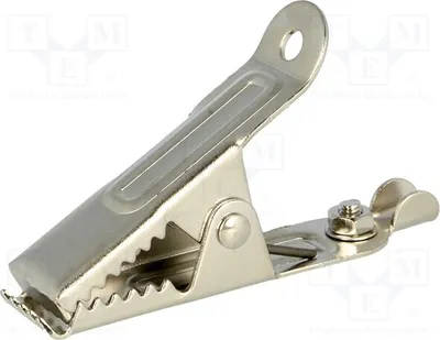 Produktbild von 1x Krokodilklemme 25A 50VDC max.30mm Anschlüsse: Schraubklemme 304-0000 Krokodilk