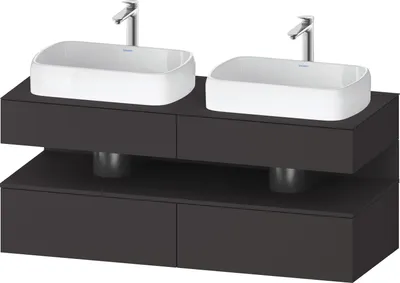 Produktbild von DURAVIT QA4767080800010 QTG KWTU WH Ek. 1400x550x600 Gt Smt H