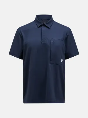 Produktbild von Peak Performance M Pocket Polo SALUTE BLUE 2XL
