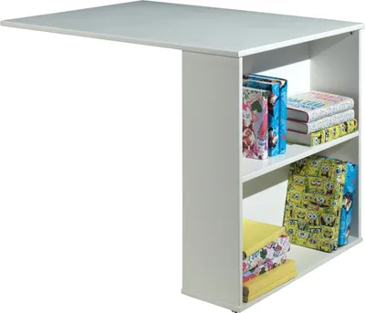 Image de Pino Bureau/Lit Mezzanine Blanc *