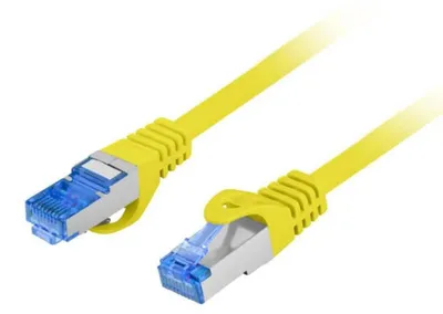 Obrázek produktu pro Lanberg PCF6A-10CC, 0,5 m, Cat6a, S/FTP (S-STP), RJ-45, RJ-45, Žlutá