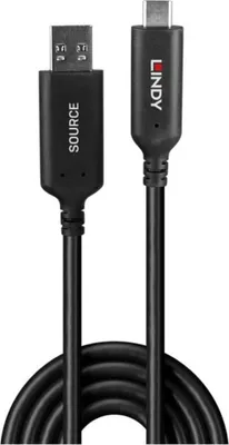 Produktbild von LINDY 10m USB 3.2 Gen 1 Typ A an C Hybridkabel