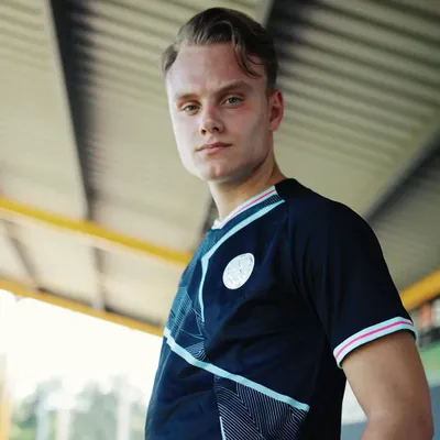 Image de Maillot de la Ligue des Champions pour hommes - Taille XXL - Maillot de football - Adulte - Noir