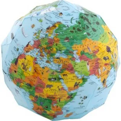 Produktbild von 3D-Puzzle Kinder-Globus mit CREATTO