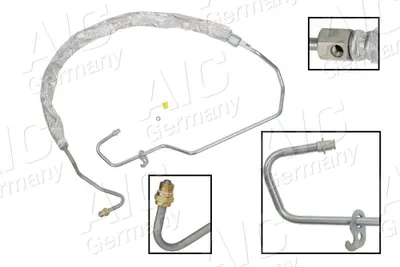 Produktbild von AIC 58418 Servoleitung für FORD Fiesta Mk5 Schrägheck (JH1, JD1, JH3, JD3) von Hydraulikpumpe nach Lenkgetriebe