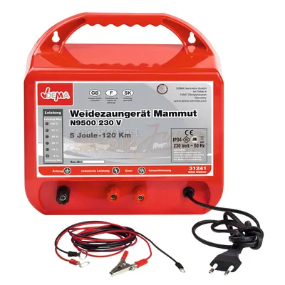 Produktbild von Elektrozaun 230 V Mammut N9500 230V