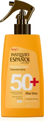Obrázok produktu pre Instituto Español Sprej na opaľovanie Aloe Vera Spf50 300ml