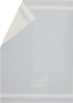 Produktbild von David Fussenegger Wohndecke Sylt 'Frostbeule' 140 x 200 cm Hellgrau