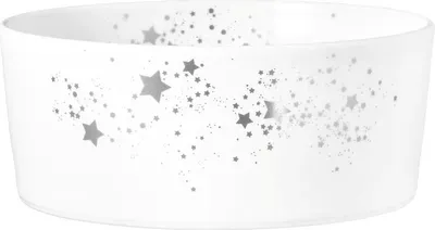 Produktbild von Seltmann Weiden Liberty Silver Stars Schale rund 5298 mit Deckel 21x9 cm
