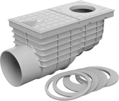 Produktbild von Regensinkkasten Regenrohrablauf Regensinkkästen Sinkkasten 325 Ds