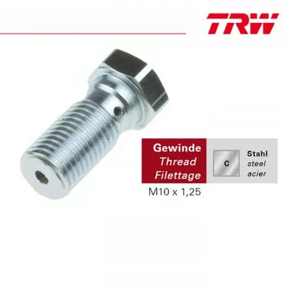 Obrázek produktu pro Trw šroub banjo M10X1.25