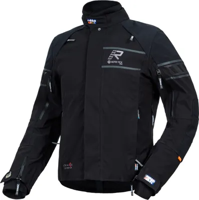 Zdjęcie produktu dla Tekstylna kurtka motocyklowa Rukka Rapto-R, czarny/czarny, 48