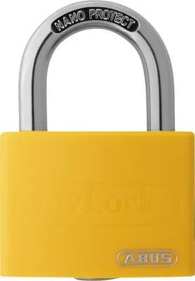 Zdjęcie produktu dla Kłódka bębenkowa T65AL/40 żółta Lock-Tag Schl