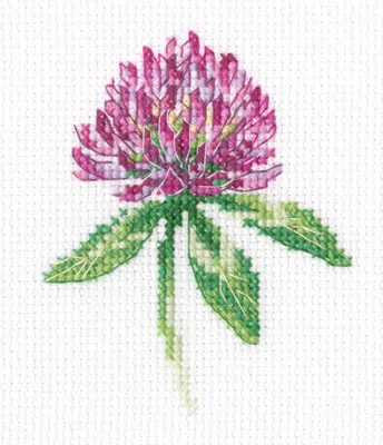 Produktbild von Kreuzstich-Set von CDA, "Klee", 7,5 x 9 cm