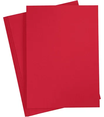 Immagine prodotto di Creativ Company Cartoncino colorato rosso Natale A4, 20 fogli