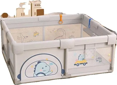 Immagine prodotto di Parco giochi per bambini, design spazioso, struttura a rete sicura, DN 150-180 cm