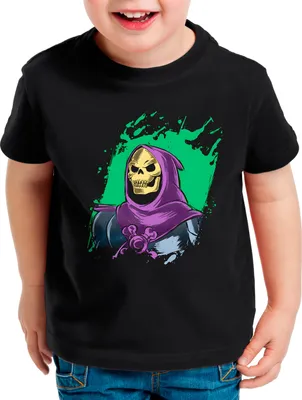 Produktbild von style3 Purple Grayskull Kinder T-Shirt he master universe man anime