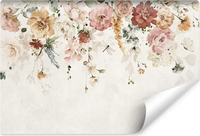 Produktbild von Muralo Vlies Fototapete BLUMEN Blätter Pflanzen Natur Wanddeko Für Esszimmer Br. 460cm x Hö. 300cm