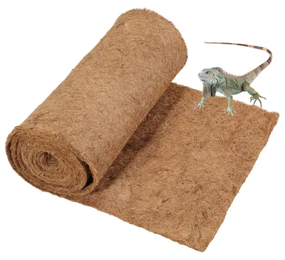Zdjęcie produktu dla Mata kokosowa Vigevee, wymiary 0,5 x 5 m, grubość 8-10 mm, gramatura 1200 g/m², w naturalnym kolorze, ochrona roślin przed zimą i chwastami