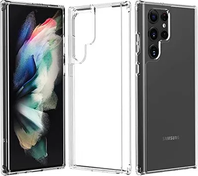 Obrázek produktu pro Silikonové pouzdro pro Samsung Galaxy S22 Ultratransparentní zesílené SM-908