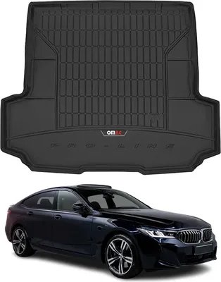 Produktbild von OMAC Gummi Kofferraumwanne für BMW 6er Gran Turismo G32 2017-2025 TPE Schwarz