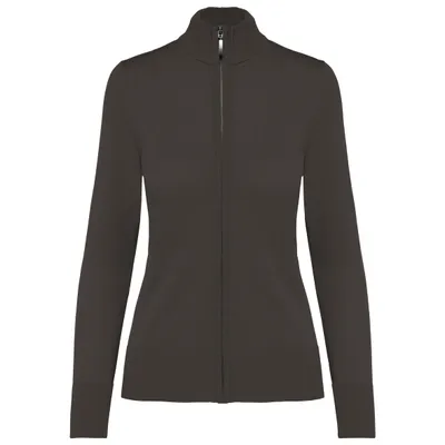 Produktbild von Kariban Damen Cardigan mit Reißverschluss