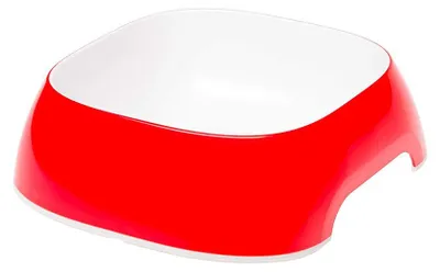 Produktbild von Ferplast Glam, Universal, Kunststoff, Rot, Kombinierter Futterautomat mit Tränke für Haustiere, Einfarbig, 0,4 l