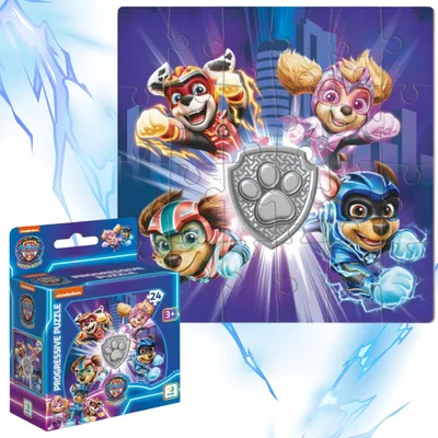 Produktbild von Paw Patrol „Heroes“-Puzzle 24 Teile Eines Bunten Paw Patrol-Puzzles