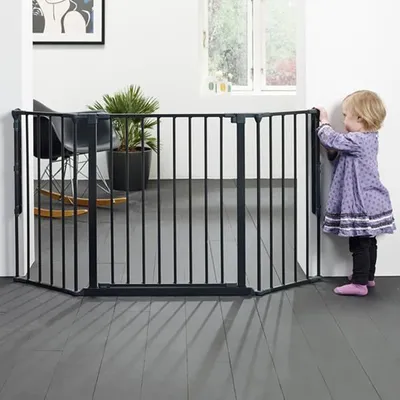Immagine prodotto di Cancelletto di sicurezza BabyDan Flex M nero
