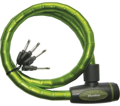 Produktbild von Master Lock Kabelschloss 8228 PanzR grün 18 mm x 100 cm