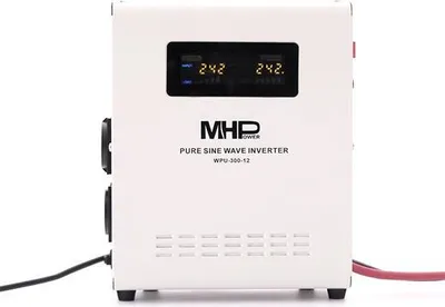 Zdjęcie produktu dla Przetwornica napięcia MHPower WPU-300-12 zasilacz awaryjny UPS, 300W, czysty sinus, 12V