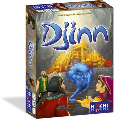 Produktbild von HUCH! Kartenspiel Djinn - Abenteuerliches Strategiespiel für 2-4 Spieler
